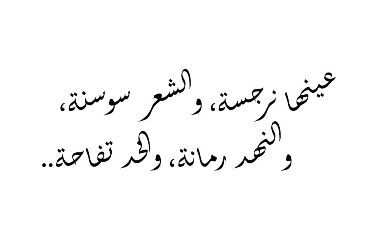 شعر جاهلي غزل فاحش- ابيات شعر غزل صريح فى العصر الجاهلى 3394 6